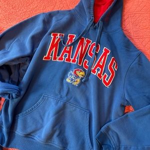 (2) Kansas : KU Sweatshirts Size : Medium